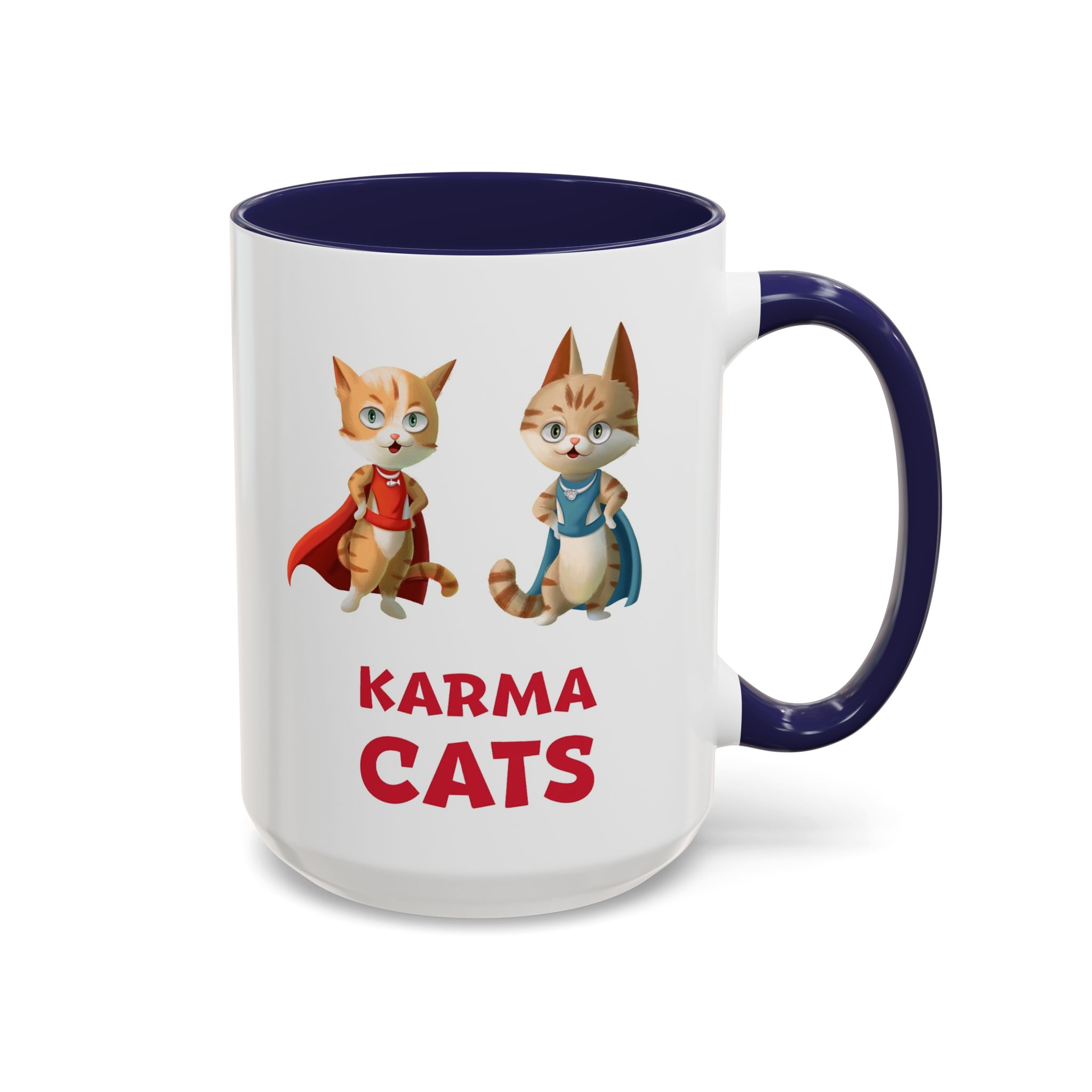 Karma Cat Ceramic Mug (15oz) - Image 10