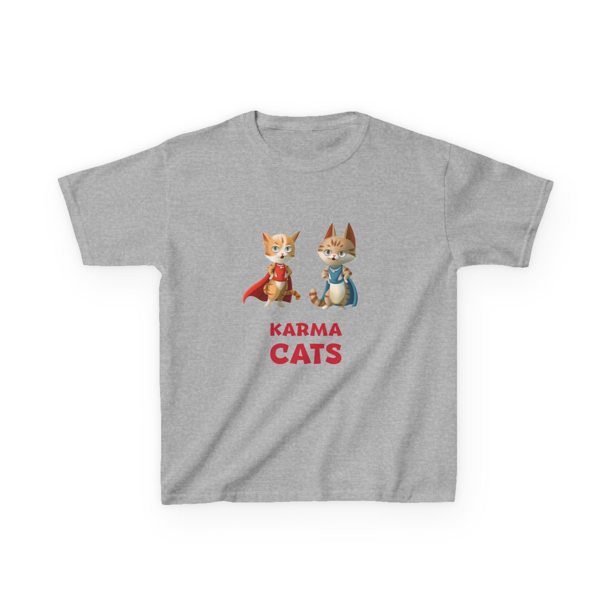 Karma Cats Kids Heavy Cotton™ Tee -Ages 6-12 - Image 7