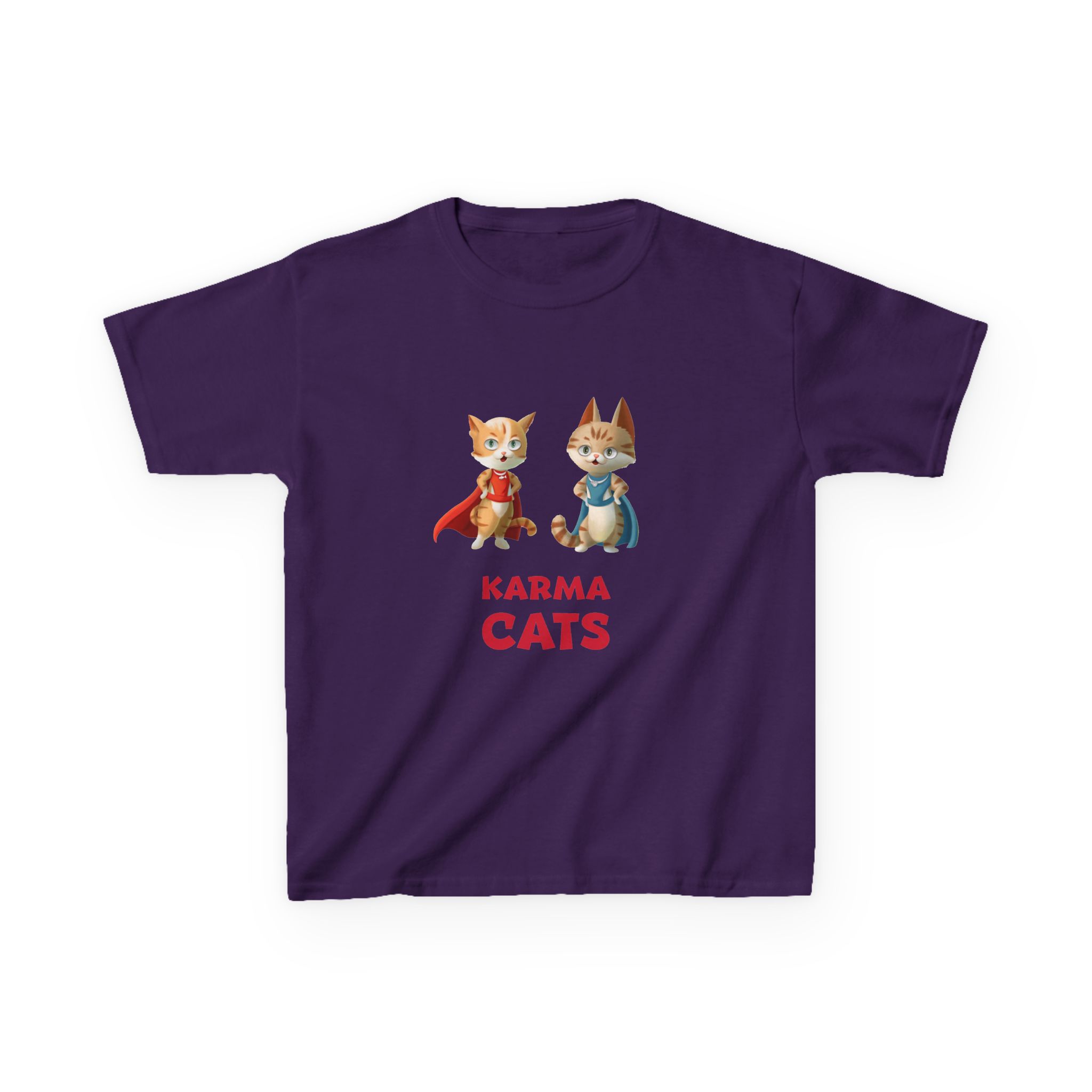 Karma Cats Kids Heavy Cotton™ Tee -Ages 6-12 - Image 3