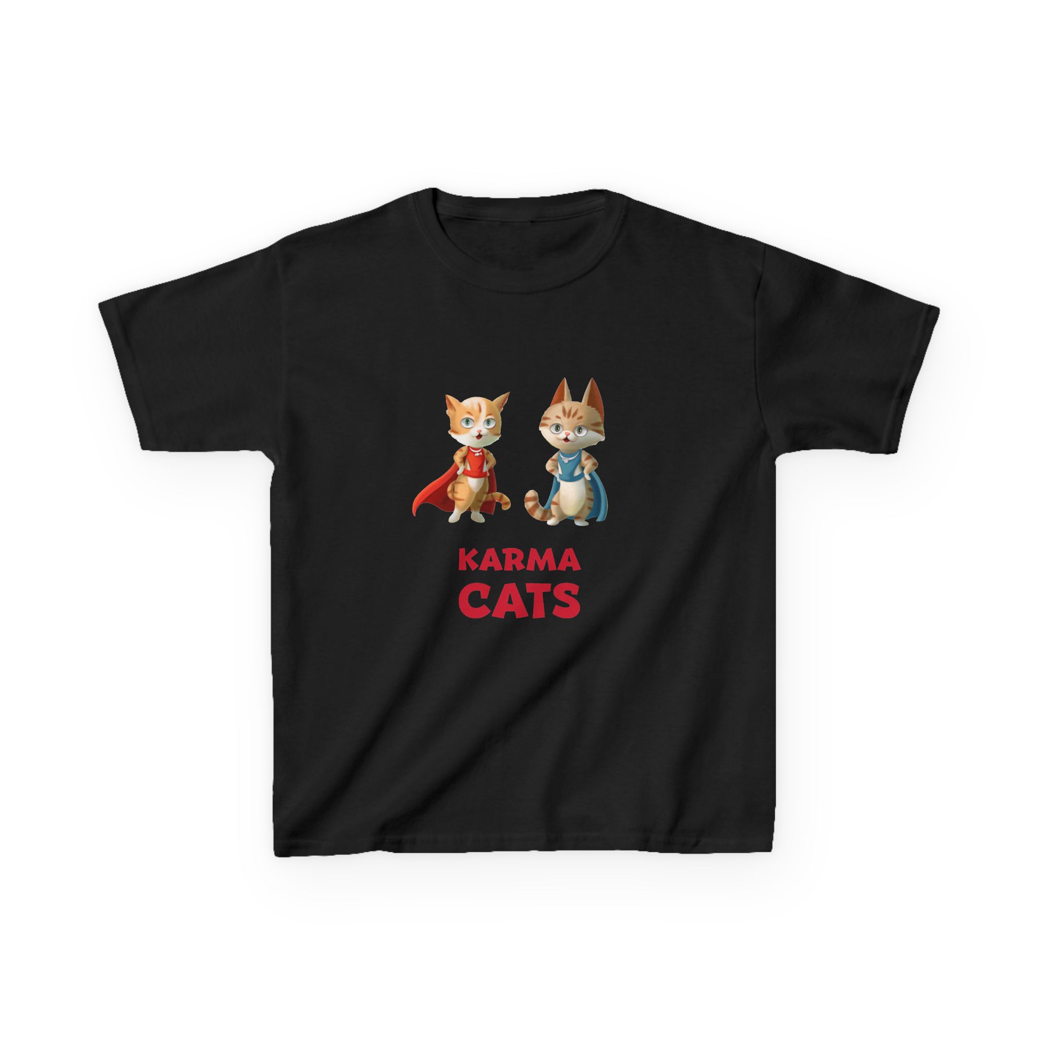 Karma Cats Kids Heavy Cotton™ Tee -Ages 6-12 - Image 5