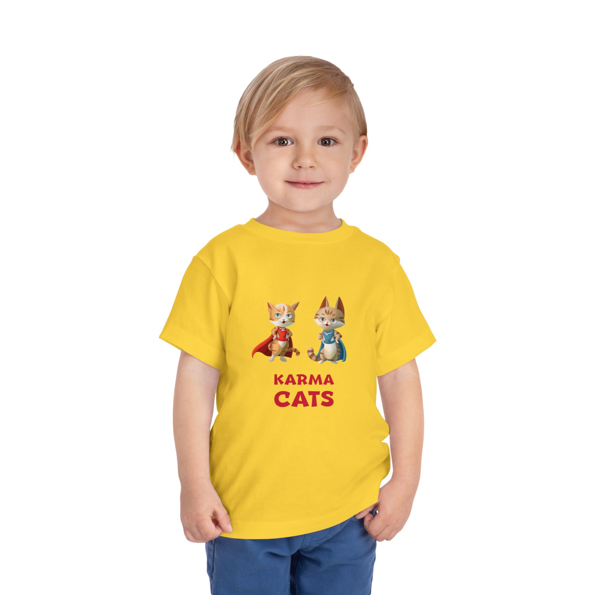 Karma Cats Toddler Tee for ages 2-5! - Image 3